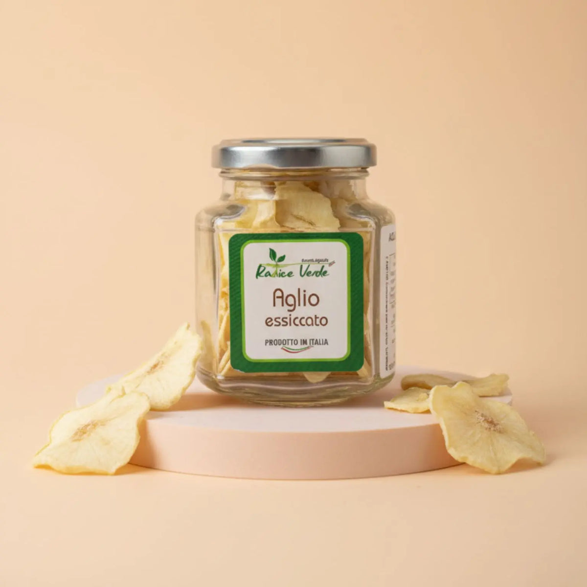 aglio essiccato coltivato e lavorato in Molise