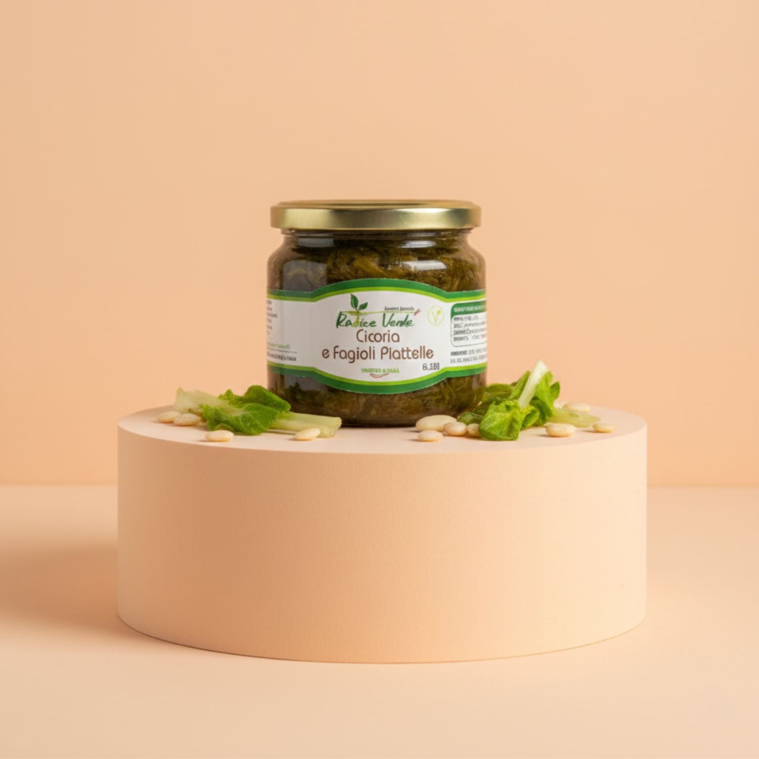 Cicoria e fagioli piattelle - 320g