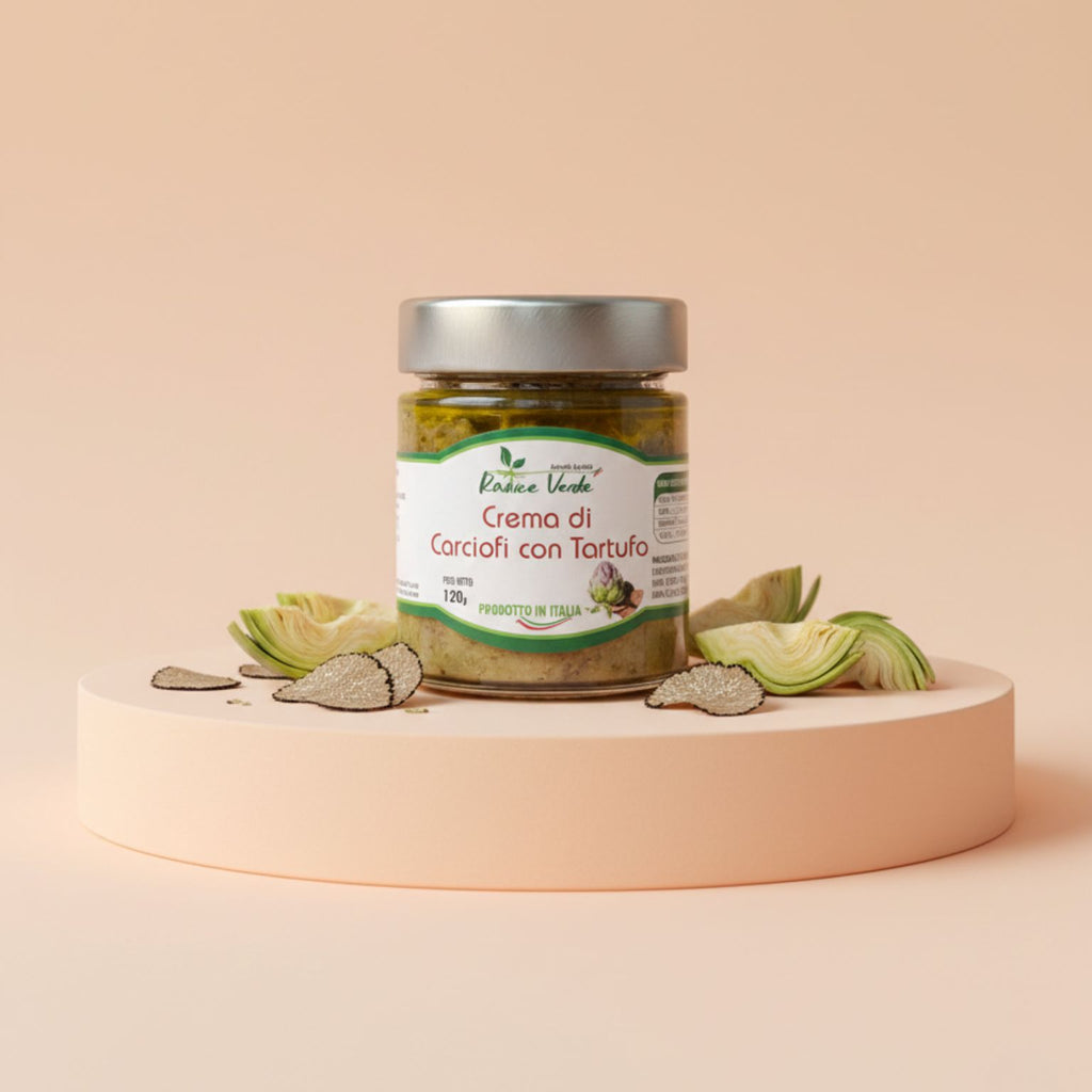 Crema di carciofi con tartufo - 120g