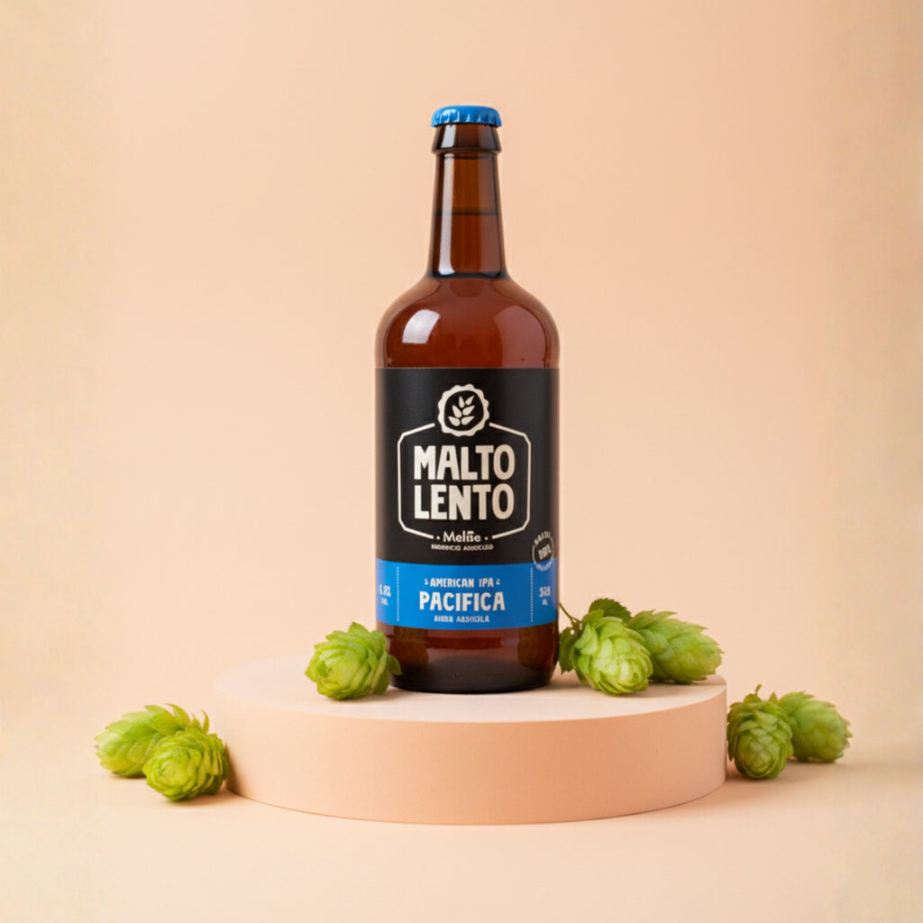 bottiglia di birra american ipa italiana artigianale prodotta in molise 