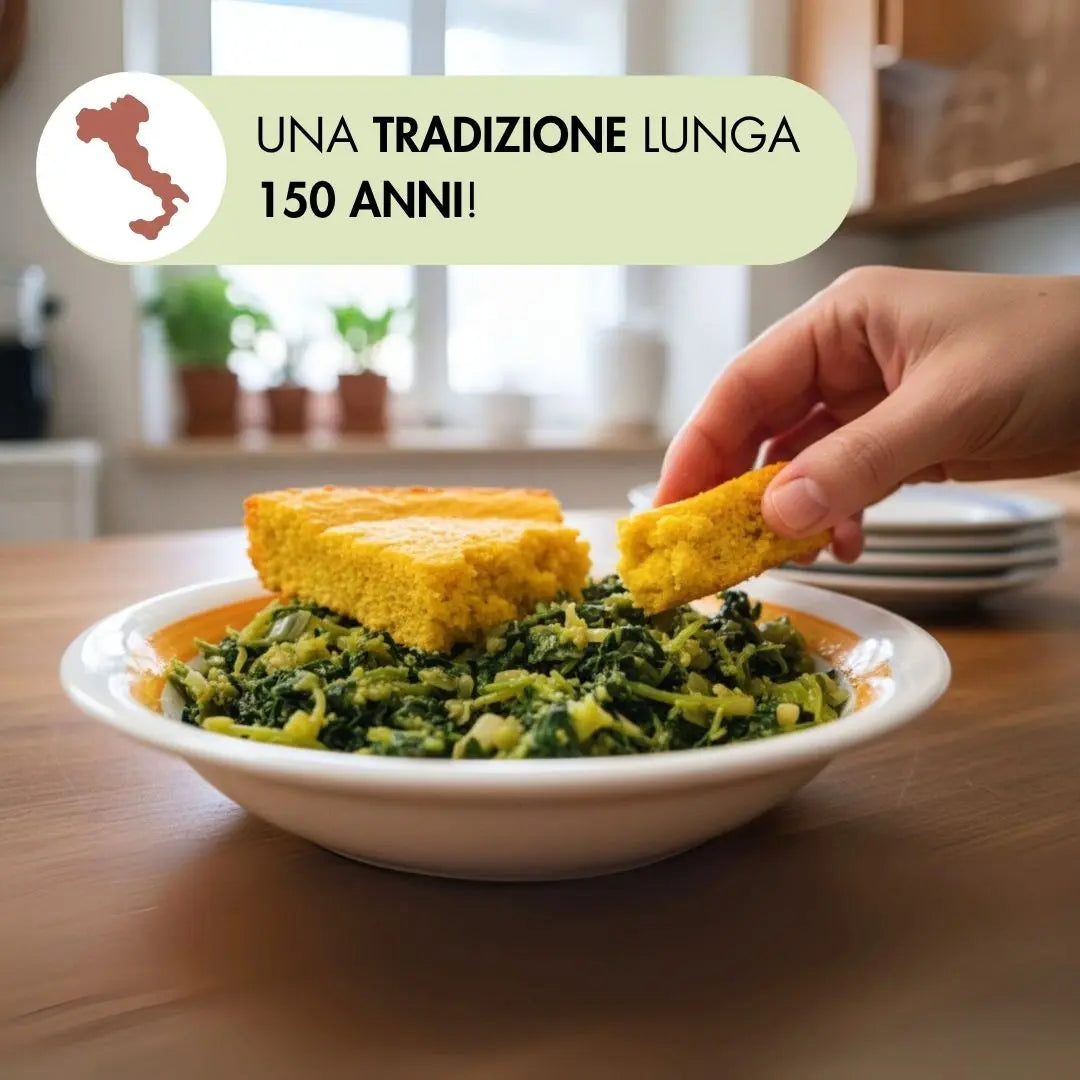 pizza e minestra è un piatto della tradizione molisana, una tradizione lunga 150 anni!