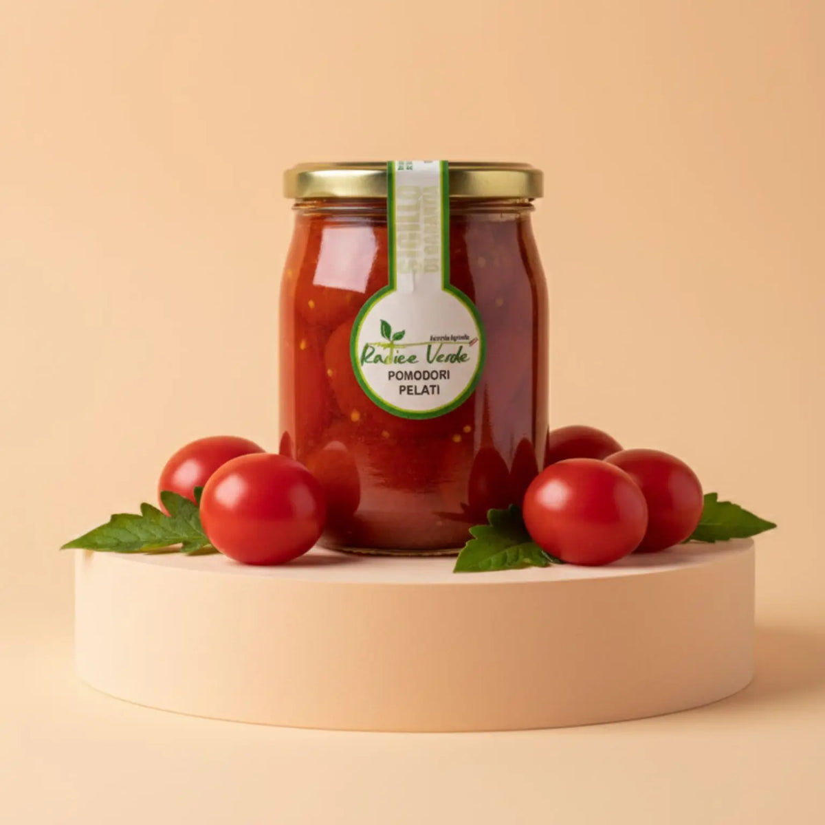 pomodori pelati in vetro artigianali realizzati in italia 
