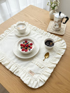 Tovaglietta rettangolare Flour - 100% cotone