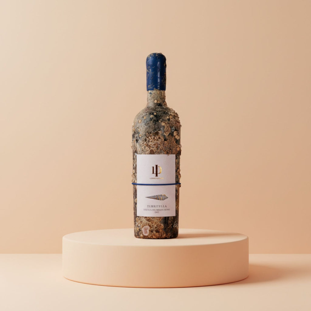 Vino Rosso Tintilia del Molise DOC "Turritella" affinato in mare in formato 75 cl